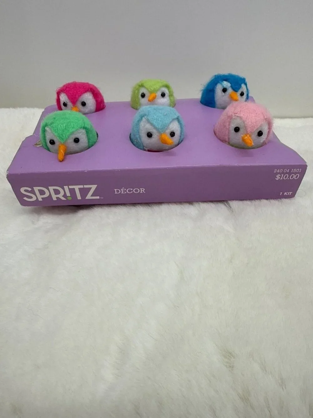 Target Featherly Friends Spritz Easter 2025 Spring 7 pc Birds in Egg Carton New